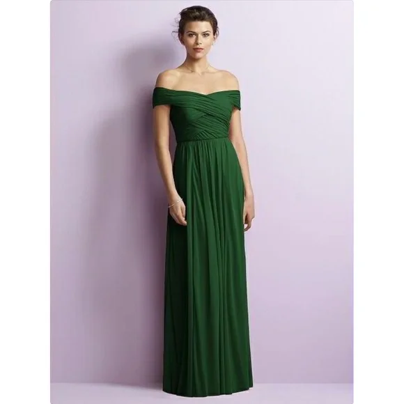 off the shoulder aline dress Corset-Back Long Prom Dress with Beads